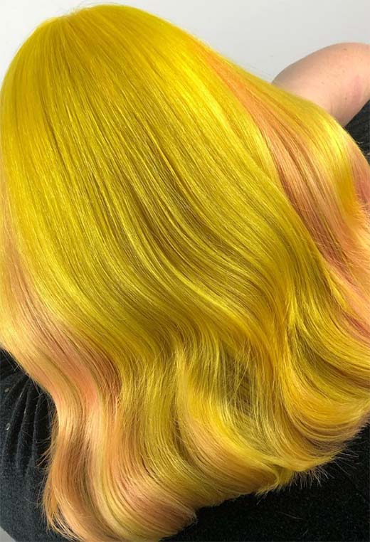 Sunshine Yellow Hair Colors: 61 Shades & How to Choose the Best One