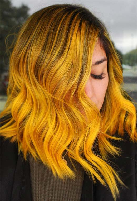 Sunshine Yellow Hair Colors: 61 Shades & How to Choose the Best One