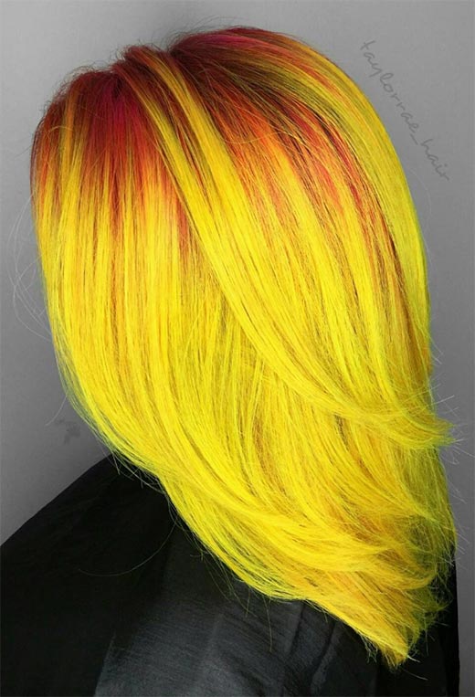 Sunshine Yellow Hair Colors: 61 Shades & How to Choose the Best One