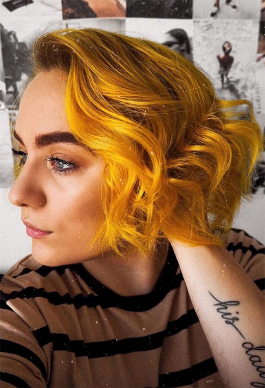 Sunshine Yellow Hair Colors: 61 Shades & How to Choose the Best One