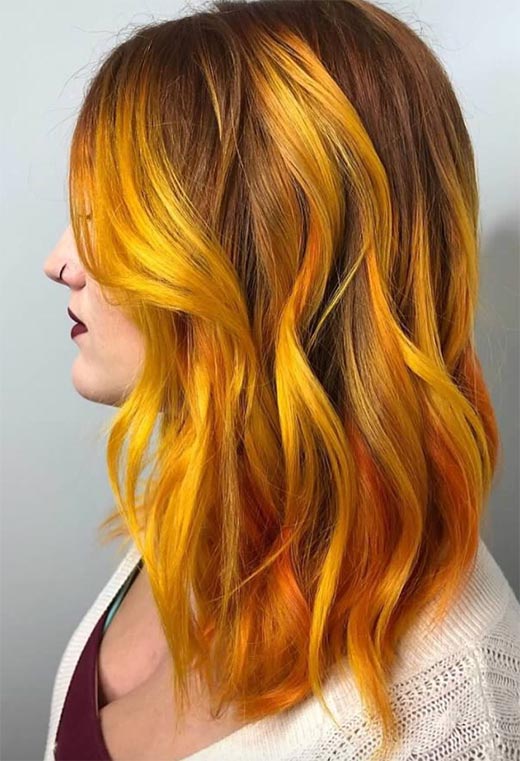 Sunshine Yellow Hair Colors: 61 Shades & How to Choose the Best One