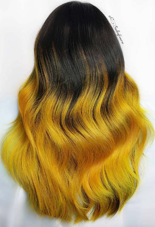 Sunshine Yellow Hair Colors: 61 Shades & How to Choose the Best One