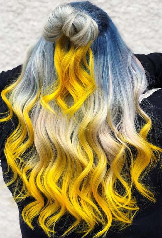 Sunshine Yellow Hair Colors: 61 Shades & How to Choose the Best One