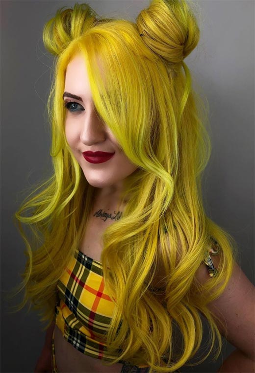 Sunshine Yellow Hair Colors: 61 Shades & How to Choose the Best One