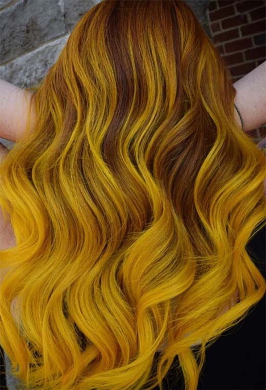 Sunshine Yellow Hair Colors: 61 Shades & How to Choose the Best One