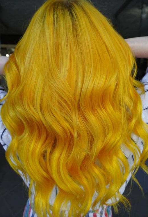 Sunshine Yellow Hair Colors: 61 Shades & How to Choose the Best One
