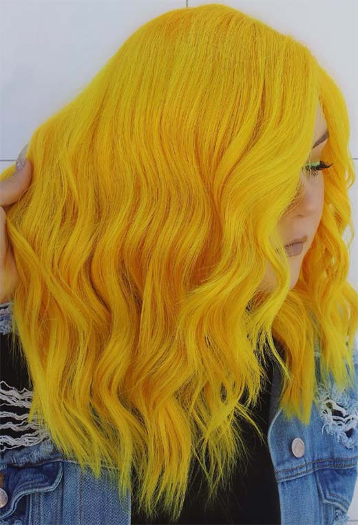 Sunshine Yellow Hair Colors: 61 Shades & How to Choose the Best One