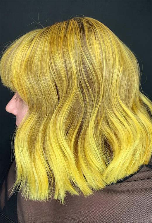 Sunshine Yellow Hair Colors: 61 Shades & How to Choose the Best One