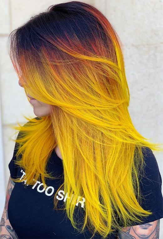 Sunshine Yellow Hair Colors: 61 Shades & How to Choose the Best One