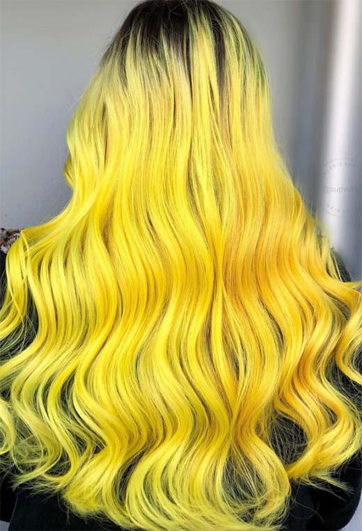 Sunshine Yellow Hair Colors: 61 Shades & How to Choose the Best One