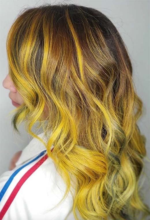 Sunshine Yellow Hair Colors: 61 Shades & How to Choose the Best One
