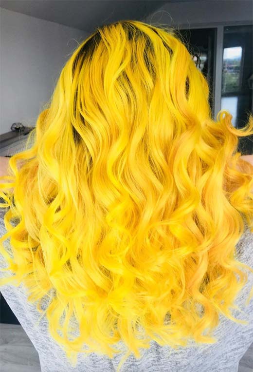 Sunshine Yellow Hair Colors: 61 Shades & How to Choose the Best One