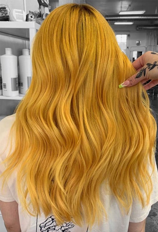 Sunshine Yellow Hair Colors: 61 Shades & How to Choose the Best One