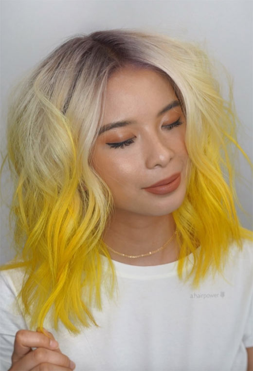 Sunshine Yellow Hair Colors: 61 Shades & How to Choose the Best One