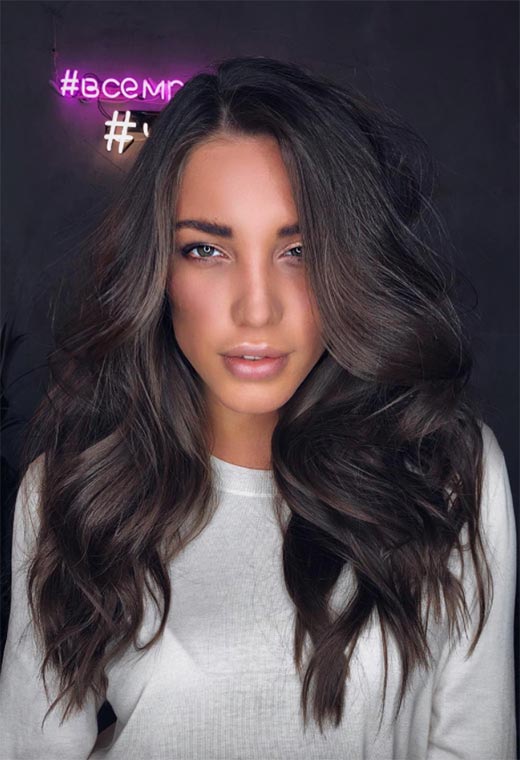73 Stunning Dark Brown Hair Shades: Find Your Perfect Match