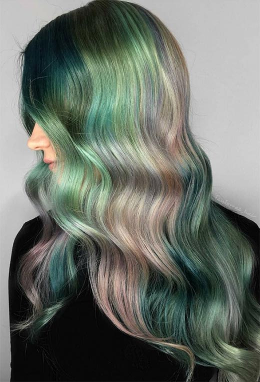 63 Stunning Green Hair Color Ideas: From Pastel Mint to Deep Forest