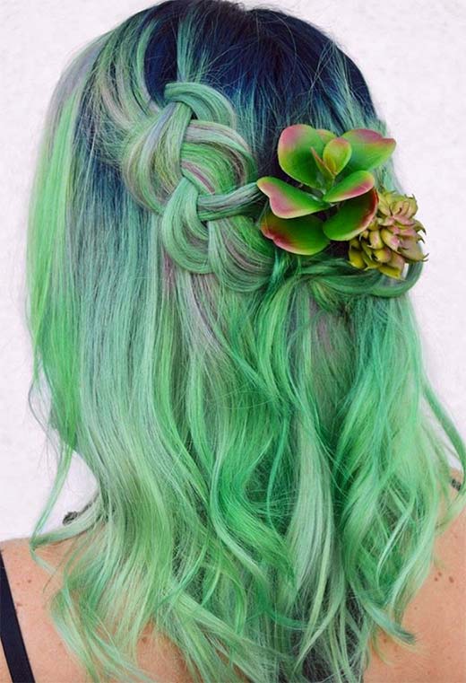 63 Stunning Green Hair Color Ideas: From Pastel Mint to Deep Forest