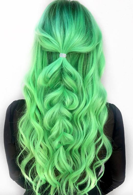 63 Stunning Green Hair Color Ideas: From Pastel Mint to Deep Forest