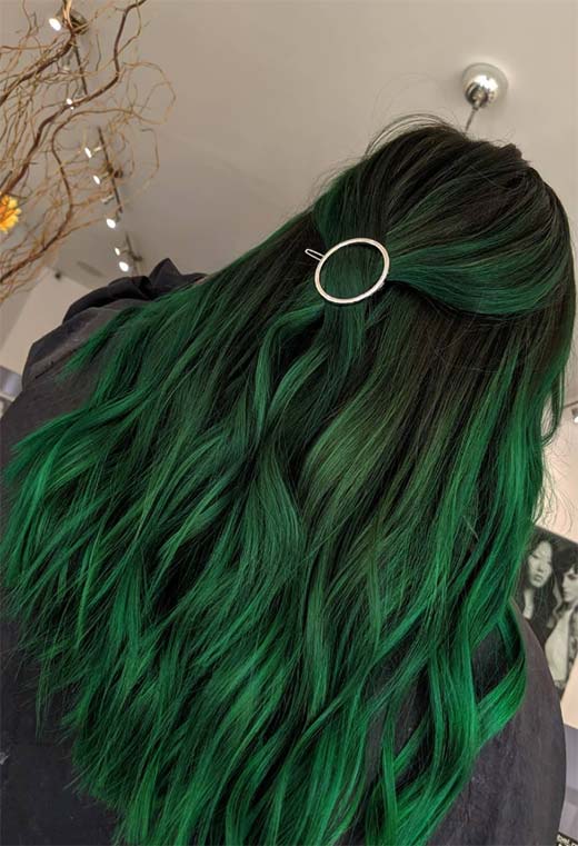 63 Stunning Green Hair Color Ideas: From Pastel Mint to Deep Forest