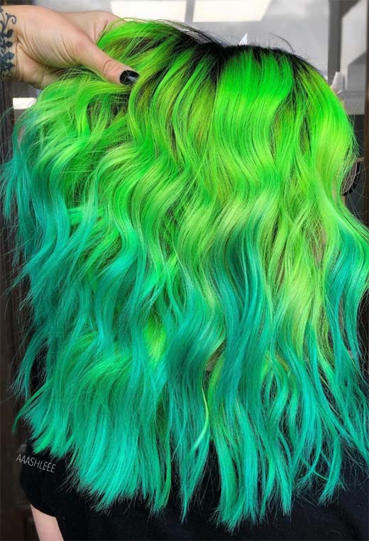 63 Stunning Green Hair Color Ideas: From Pastel Mint to Deep Forest