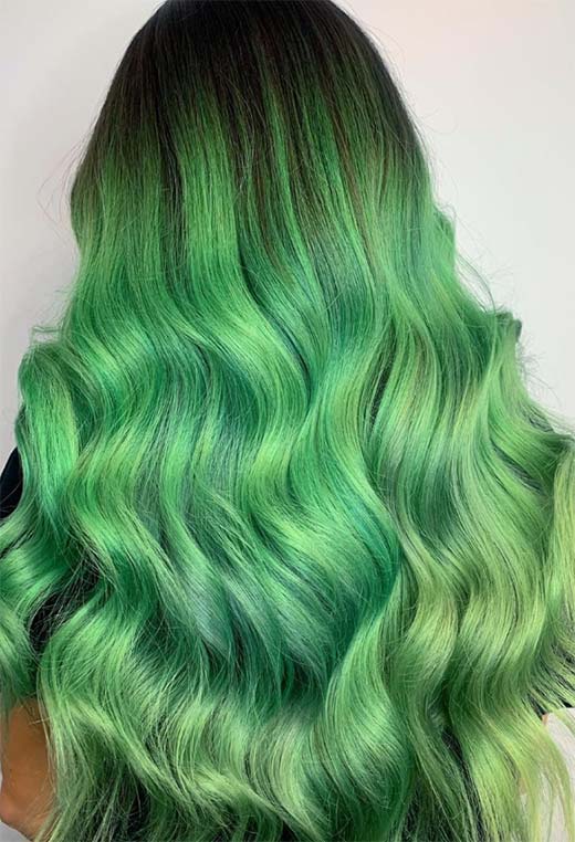 63 Stunning Green Hair Color Ideas: From Pastel Mint to Deep Forest