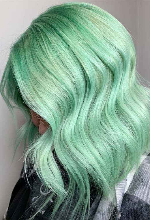 63 Stunning Green Hair Color Ideas: From Pastel Mint to Deep Forest