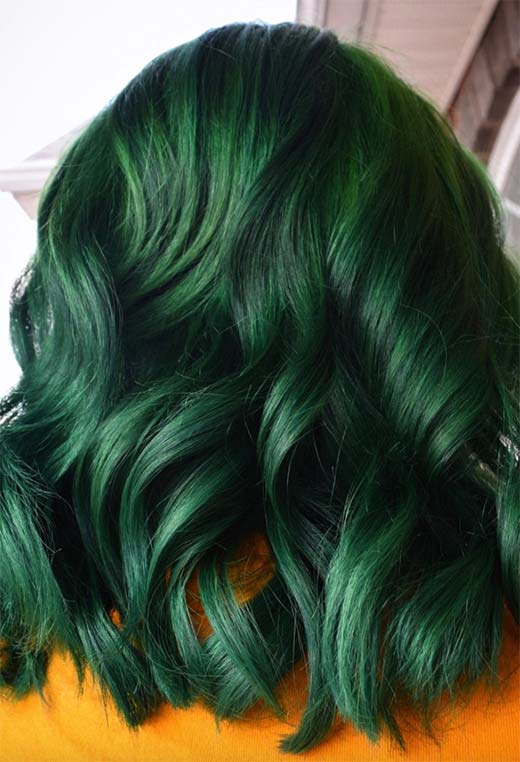 63 Stunning Green Hair Color Ideas: From Pastel Mint to Deep Forest