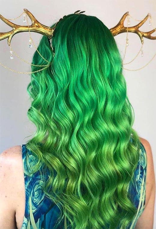 63 Stunning Green Hair Color Ideas: From Pastel Mint to Deep Forest