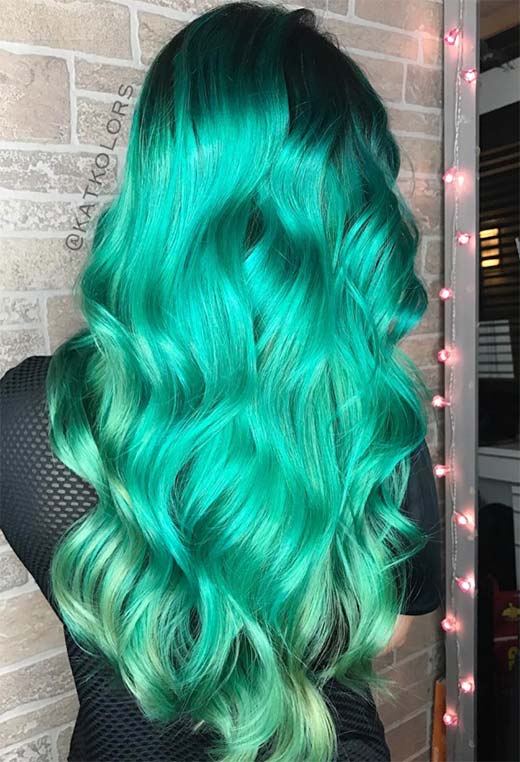 63 Stunning Green Hair Color Ideas: From Pastel Mint to Deep Forest