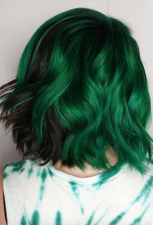 63 Stunning Green Hair Color Ideas: From Pastel Mint to Deep Forest