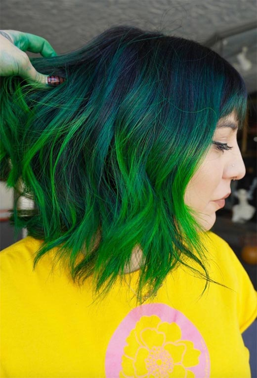 63 Stunning Green Hair Color Ideas: From Pastel Mint to Deep Forest