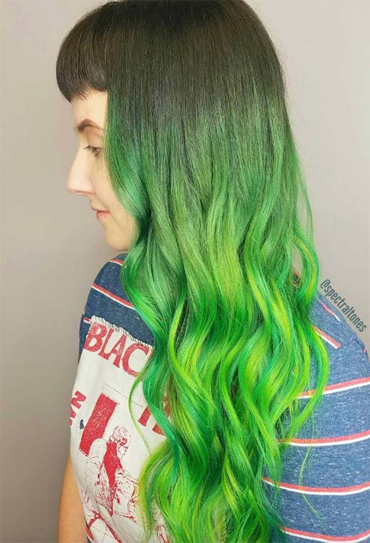63 Stunning Green Hair Color Ideas: From Pastel Mint to Deep Forest