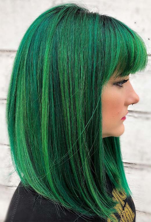 63 Stunning Green Hair Color Ideas: From Pastel Mint to Deep Forest