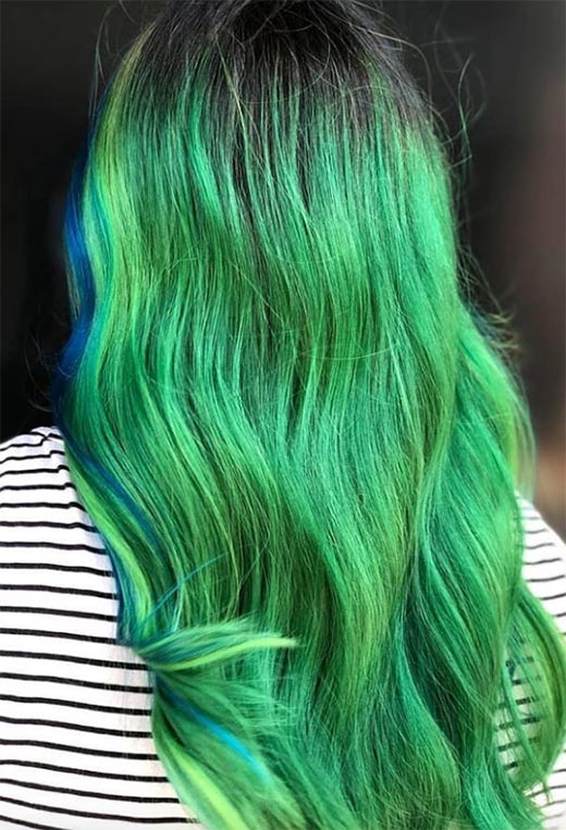 63 Stunning Green Hair Color Ideas: From Pastel Mint to Deep Forest