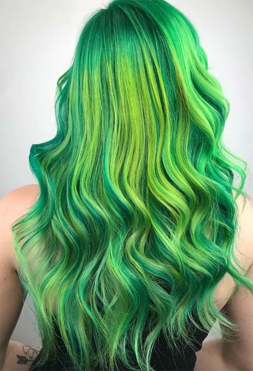 63 Stunning Green Hair Color Ideas: From Pastel Mint to Deep Forest