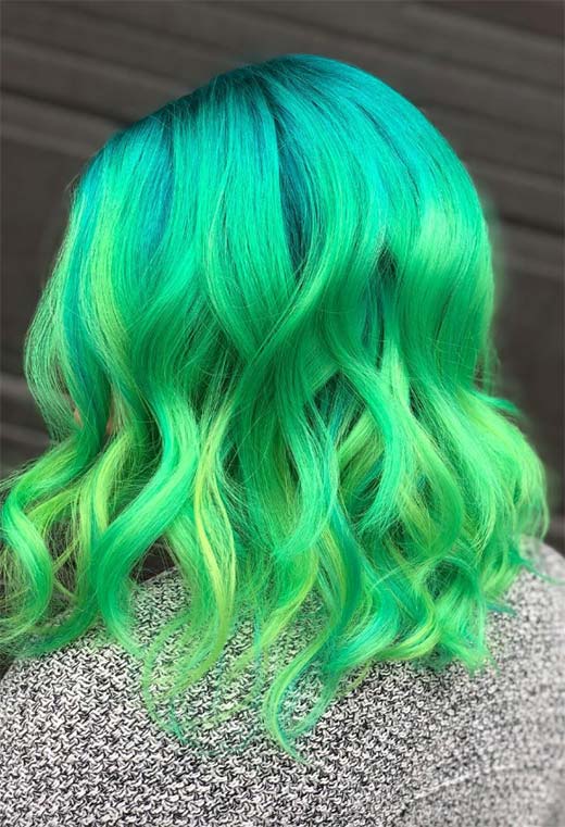 63 Stunning Green Hair Color Ideas: From Pastel Mint to Deep Forest
