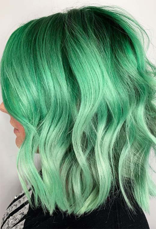 63 Stunning Green Hair Color Ideas: From Pastel Mint to Deep Forest