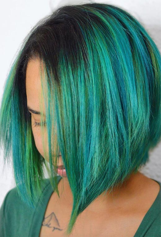 63 Stunning Green Hair Color Ideas: From Pastel Mint to Deep Forest