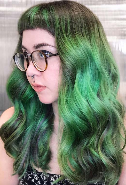 63 Stunning Green Hair Color Ideas: From Pastel Mint to Deep Forest