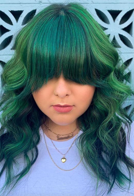 63 Stunning Green Hair Color Ideas: From Pastel Mint to Deep Forest