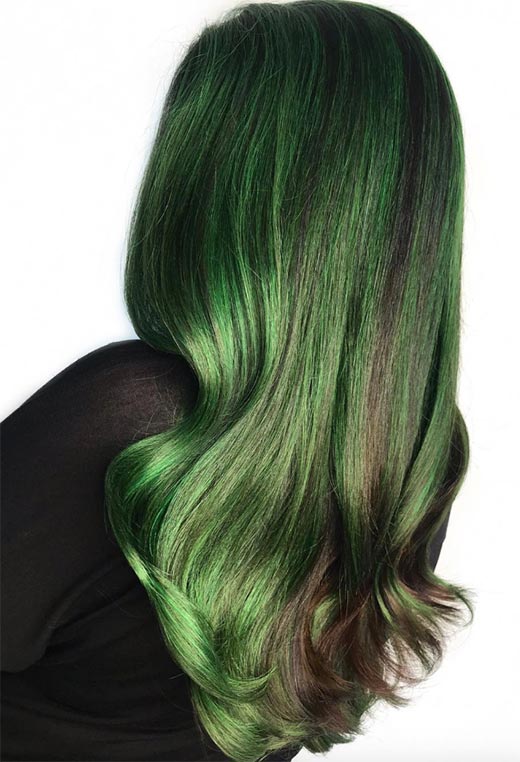 63 Stunning Green Hair Color Ideas: From Pastel Mint to Deep Forest