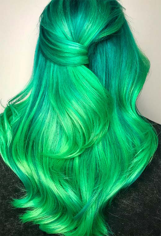 63 Stunning Green Hair Color Ideas: From Pastel Mint to Deep Forest