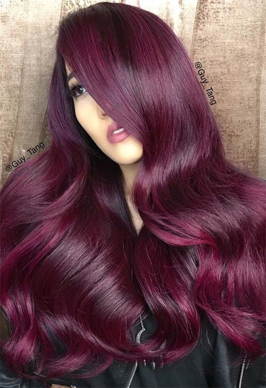 Plum Hair Color: Shades, Ideas & Tips for a Stunning Transformation