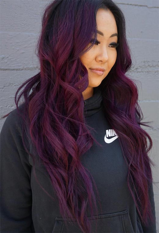 Plum Hair Color: Shades, Ideas & Tips for a Stunning Transformation