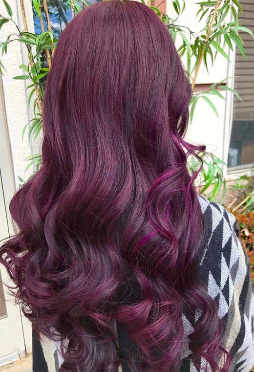 Plum Hair Color: Shades, Ideas & Tips for a Stunning Transformation