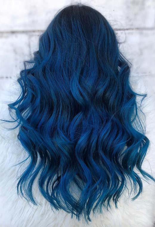Blue Hair Color Ideas: 65 Shades & Expert Dye Tips