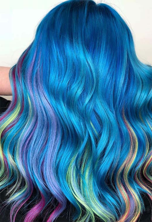 Blue Hair Color Ideas: 65 Shades & Expert Dye Tips
