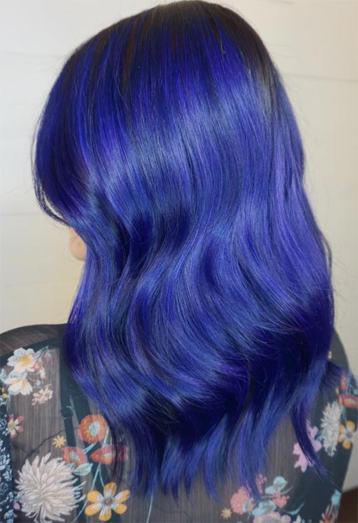 Blue Hair Color Ideas: 65 Shades & Expert Dye Tips