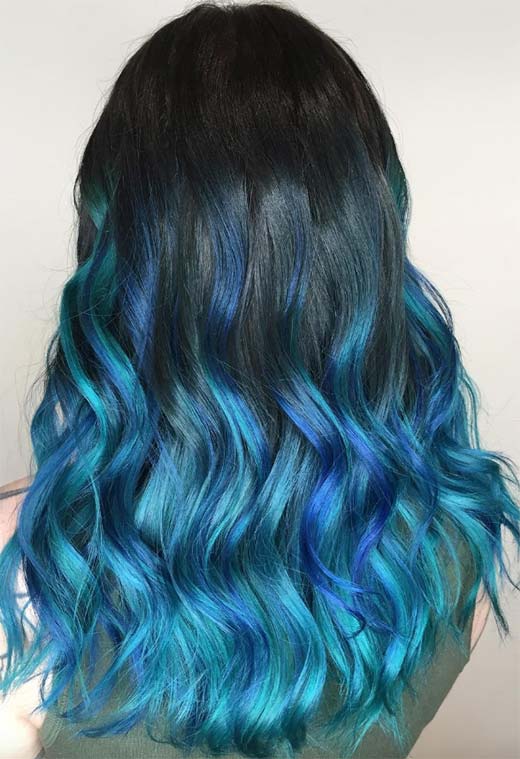 Blue Hair Color Ideas: 65 Shades & Expert Dye Tips