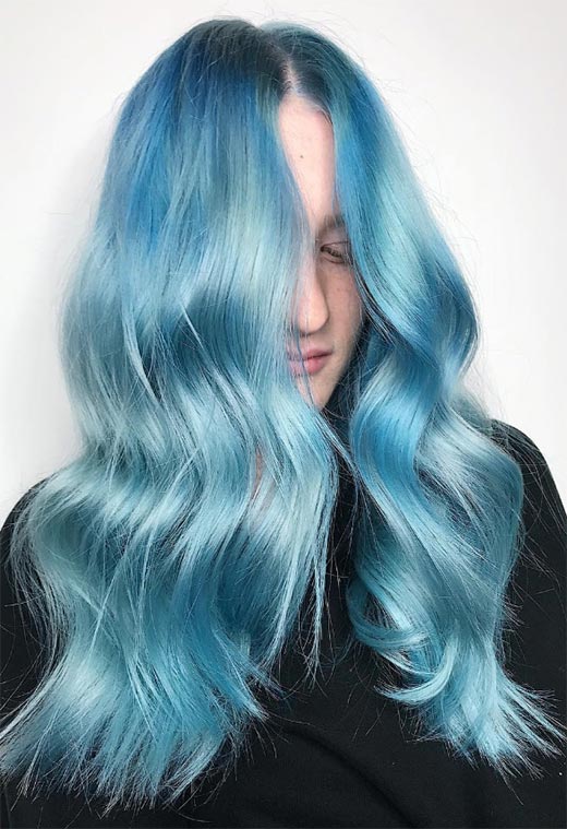 Blue Hair Color Ideas: 65 Shades & Expert Dye Tips